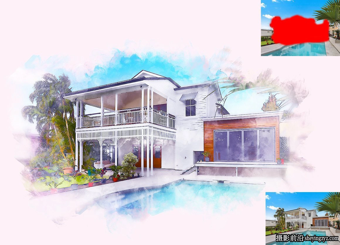 草图标记Photoshop动作 Marker Sketch Photoshop Action