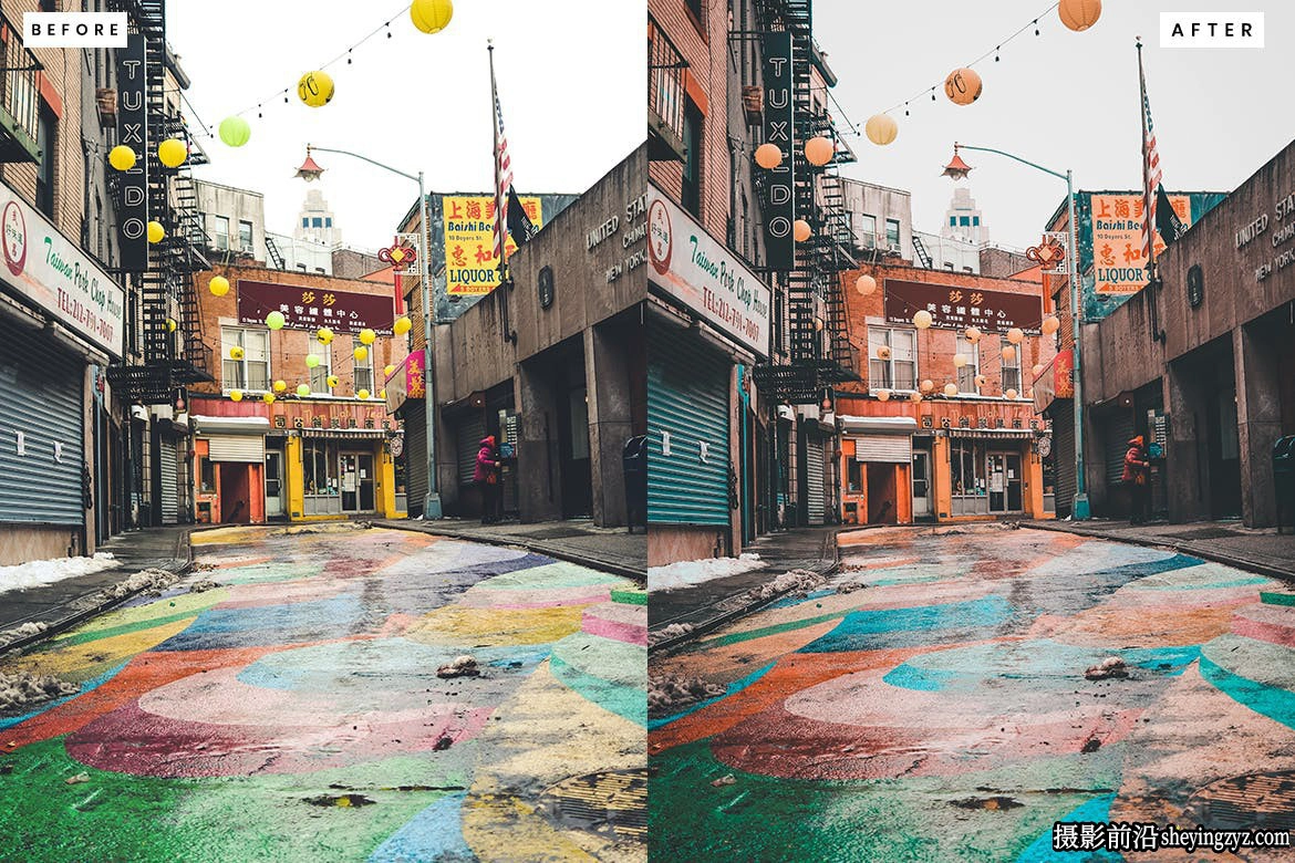 城市旅拍街拍电影风光Lightroom预设 Lightroom pour Film Look