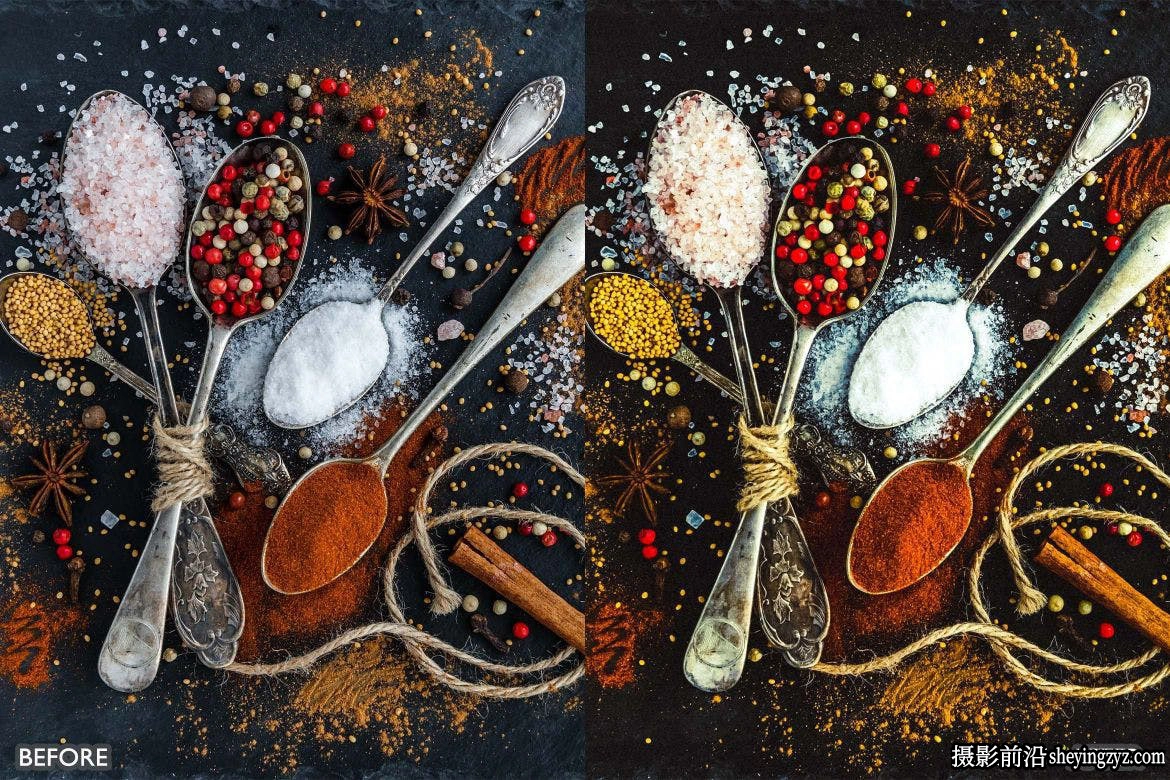 美食胶片电影色调LR预设 Food Vibrant Lightroom Presets