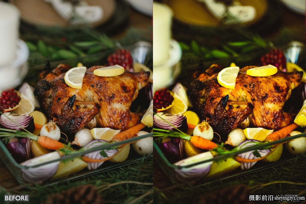 美食胶片电影色调LR预设 Food Vibrant Lightroom Presets