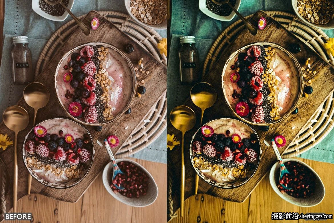 美食胶片电影色调LR预设 Food Vibrant Lightroom Presets