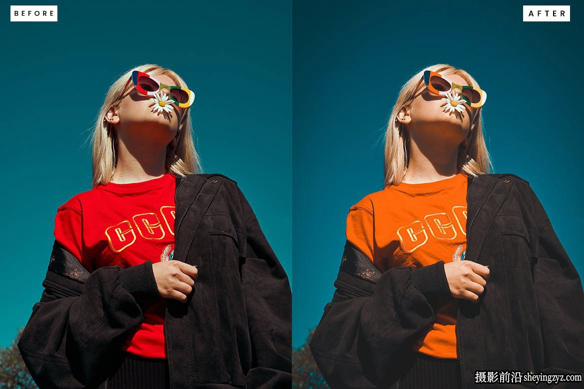 10种青橙色电影人像Lightroom预设 Styliste Lightroom Presets