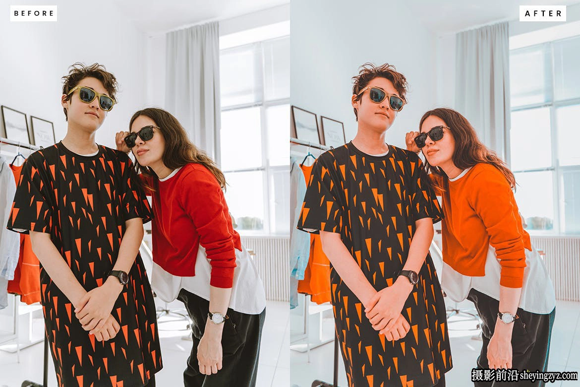 10种青橙色电影人像Lightroom预设 Styliste Lightroom Presets