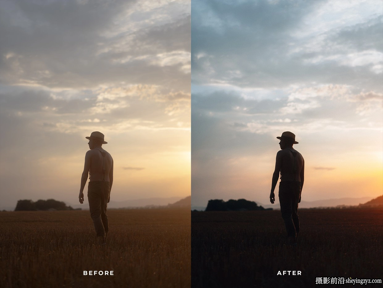 Christian Mate Grab 旅拍电影人像LR预设 MOODMACHER 10 Presets