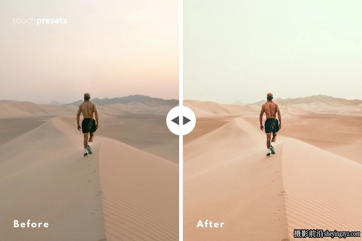 网红沙漠旅拍lr预设及手机预设 Sahara Lightroom Presets