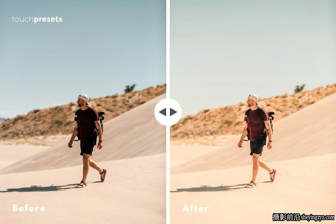 网红沙漠旅拍lr预设及手机预设 Sahara Lightroom Presets