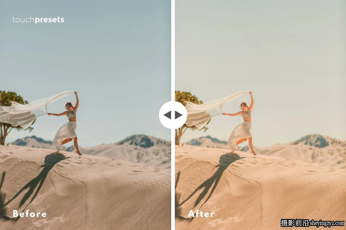 网红沙漠旅拍lr预设及手机预设 Sahara Lightroom Presets