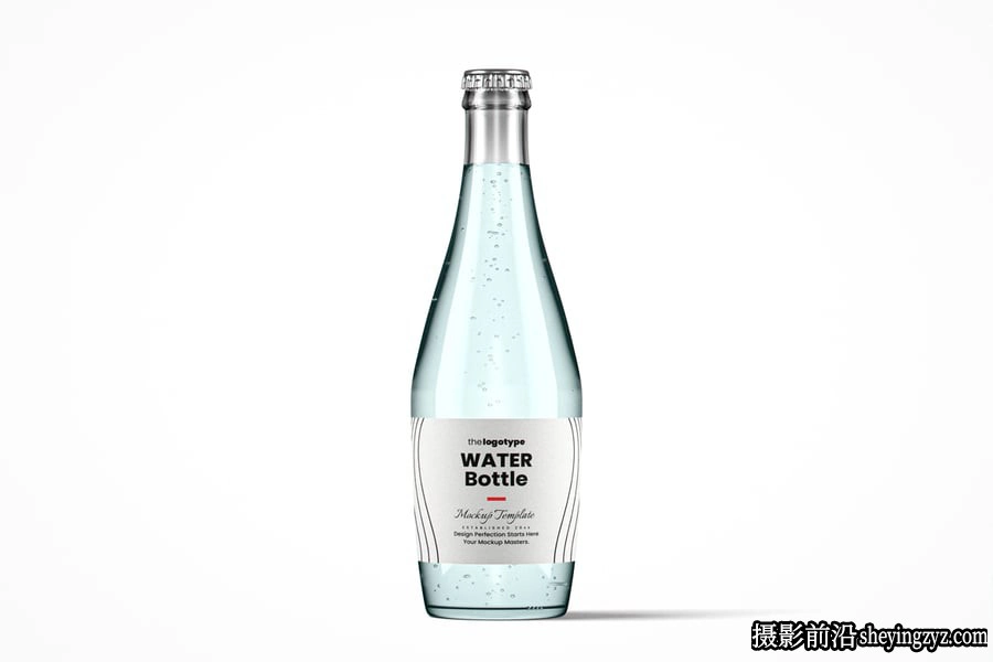 优雅的水瓶样机模型