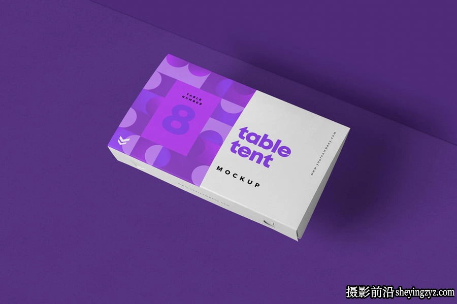 帐篷卡样机模型