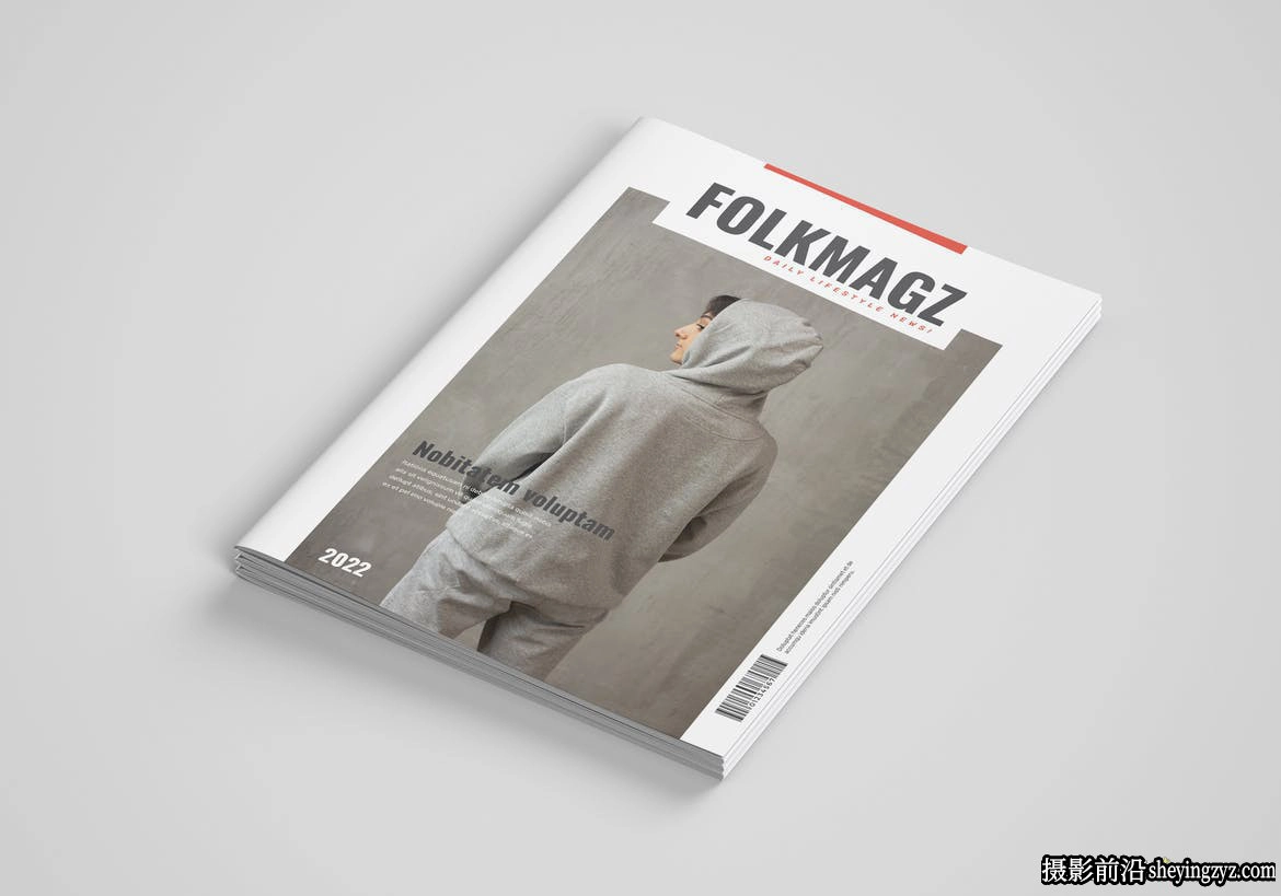品牌推广杂志布局排版设计InDesign模板