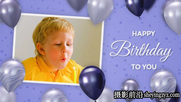 AE模板- 儿童生日片头模板- Happy Birthday Intro