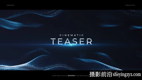 AE模板-粒子飘动背景文字标题开场模板- Inspiring Cinematic