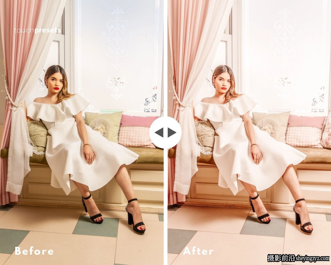15种玫瑰金网红人像打卡lr预设15 Rose Gold Lightroom Presets