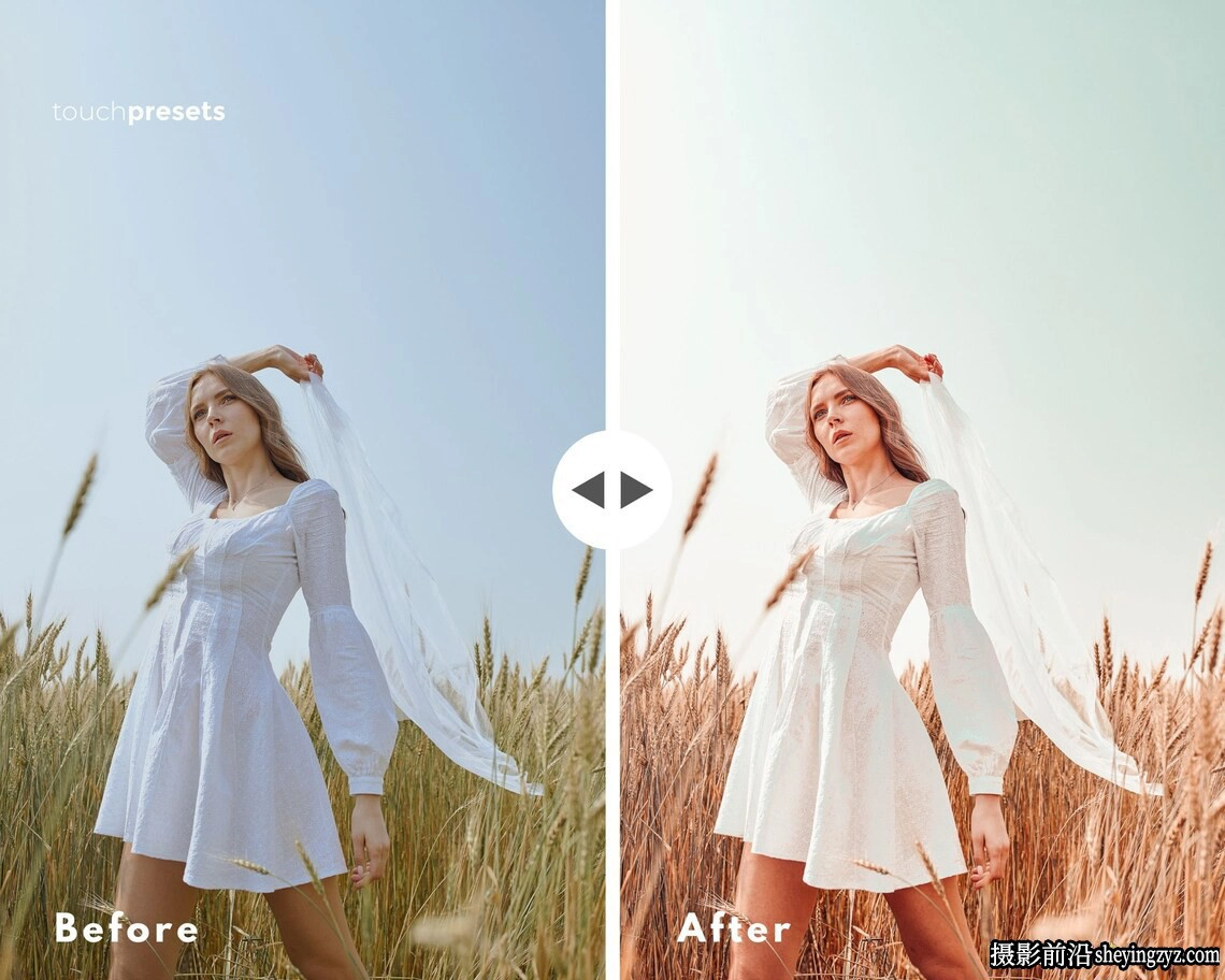 15种玫瑰金网红人像打卡lr预设15 Rose Gold Lightroom Presets