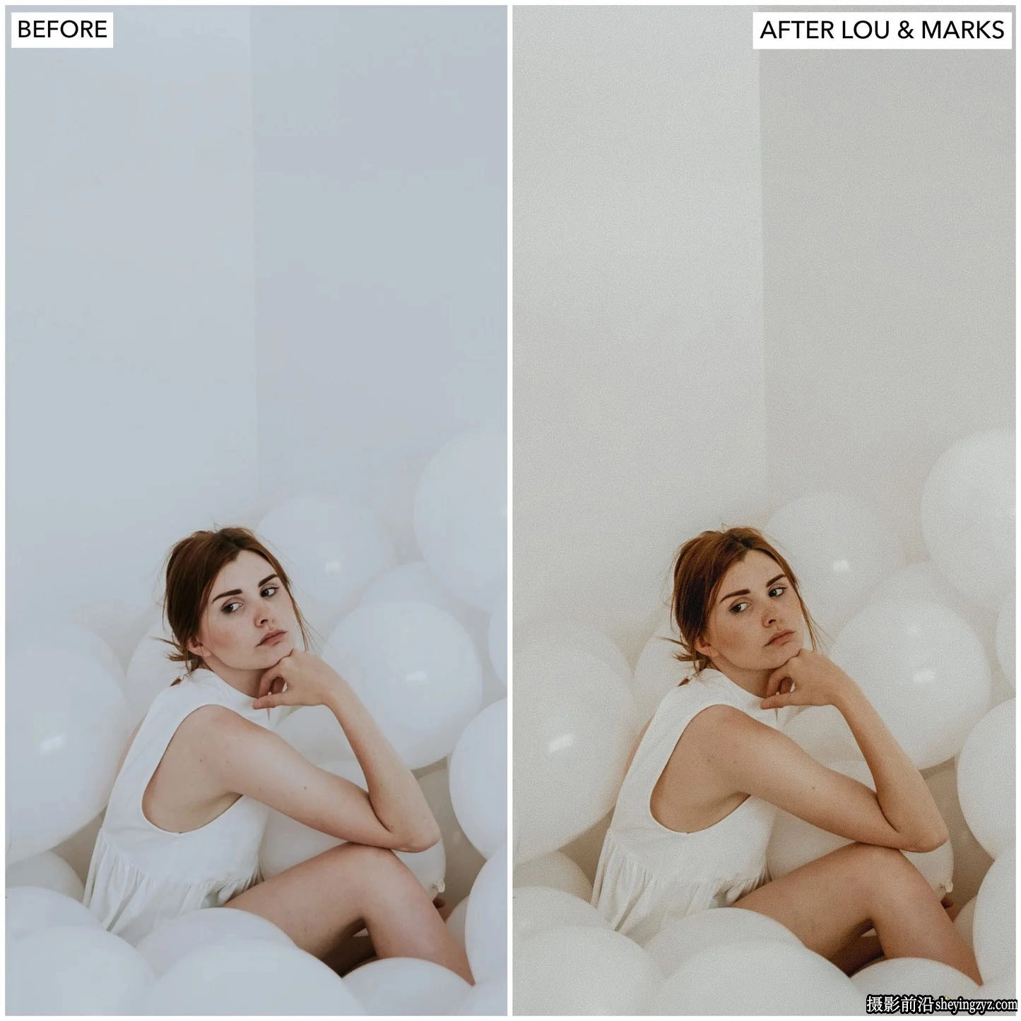 10种奶油色胶片美学Lightroom预设 LOUMARKS Creamy Film Presets