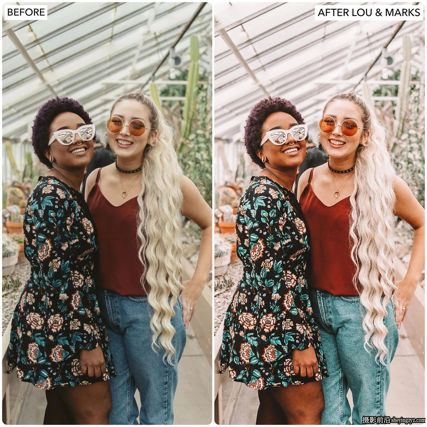 10种梦幻明亮通透人像LR预设 LOURKS Dreamy Bright Presets