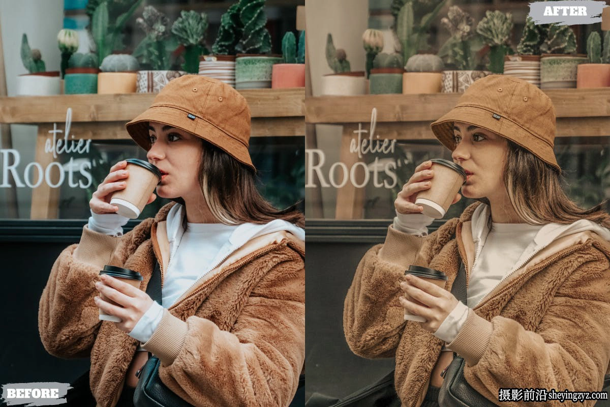 咖啡色胶片人像lr预设及手机lr预设 Cappuccino Lightroom Presets