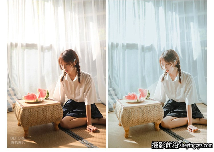 16款小清新唯美私房写真lr预设/人像后调期调色滤镜/LR预设