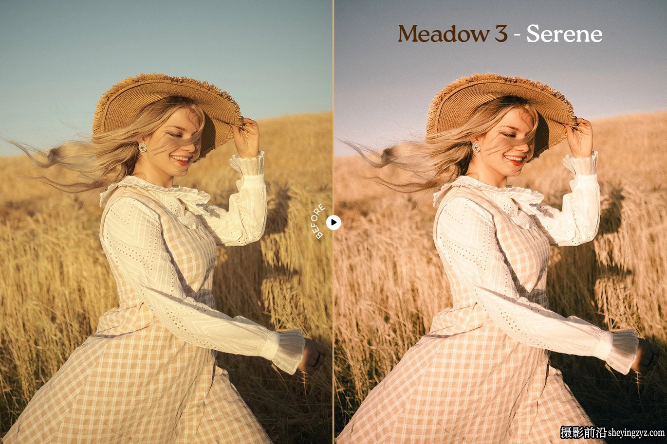 牧场旅拍梦幻温暖胶片人像lr预设 Meadow Lightroom Presets