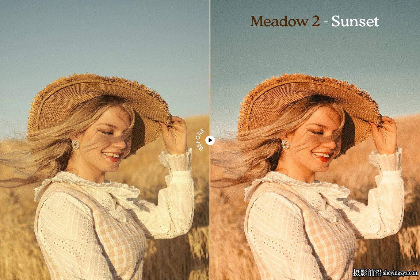 牧场旅拍梦幻温暖胶片人像lr预设 Meadow Lightroom Presets