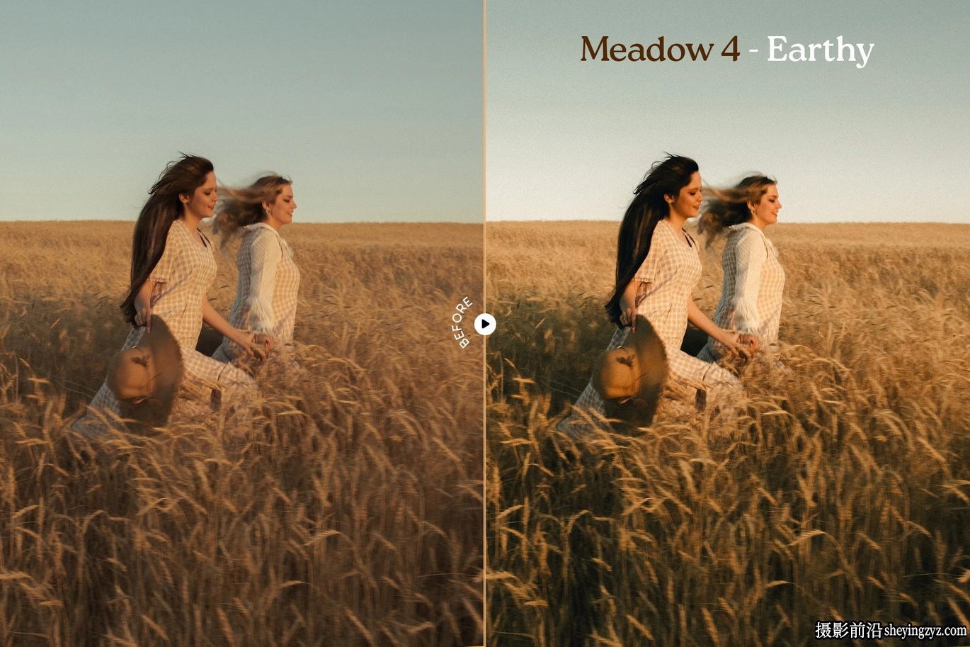 牧场旅拍梦幻温暖胶片人像lr预设 Meadow Lightroom Presets