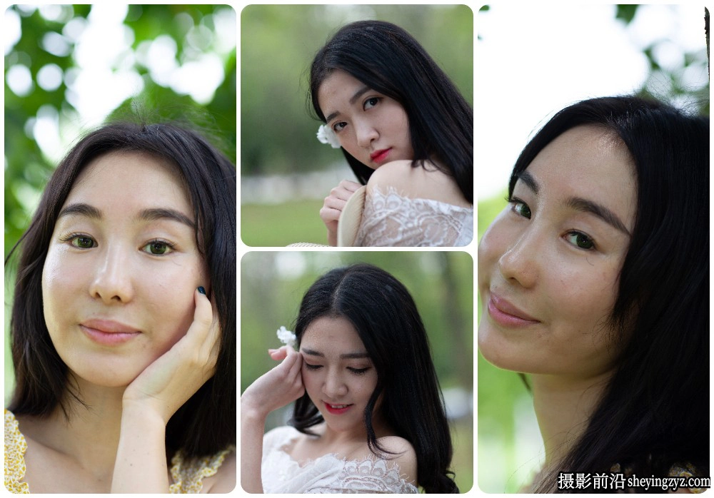 外拍树林美女人像RAW原图,修图练习RAW调色素材207张
