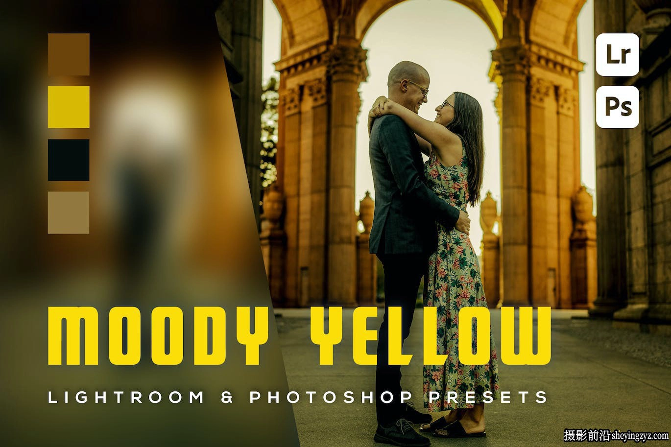 好莱坞情绪电lr预设及手机预设 Moody Yellow Lightroom Presets