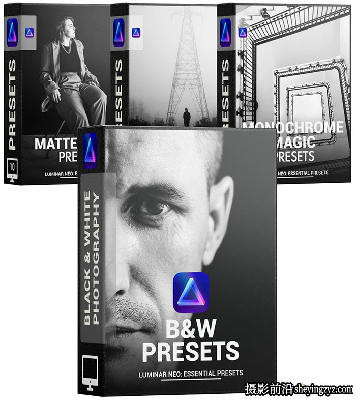 Luminar NEO 40套完整版400+Luminar预设包 Essential Preset Bundle