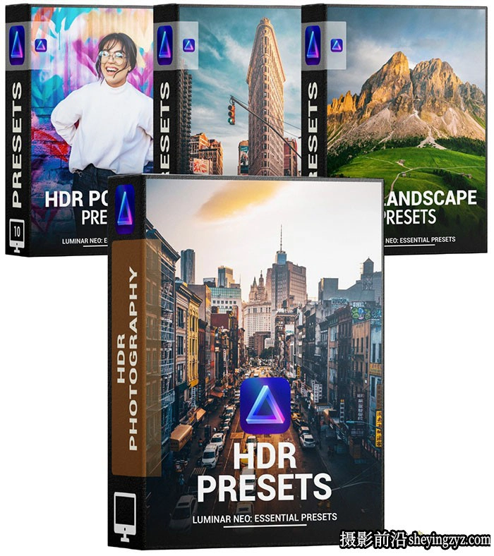 Luminar NEO 40套完整版400+Luminar预设包 Essential Preset Bundle
