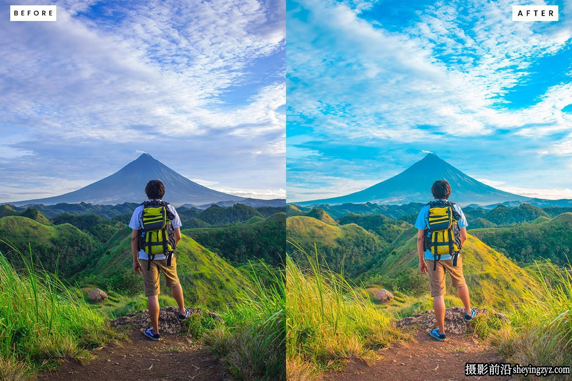 10种旅拍电影冷色调Lightroom预设 Chill Look Lightroom Presets