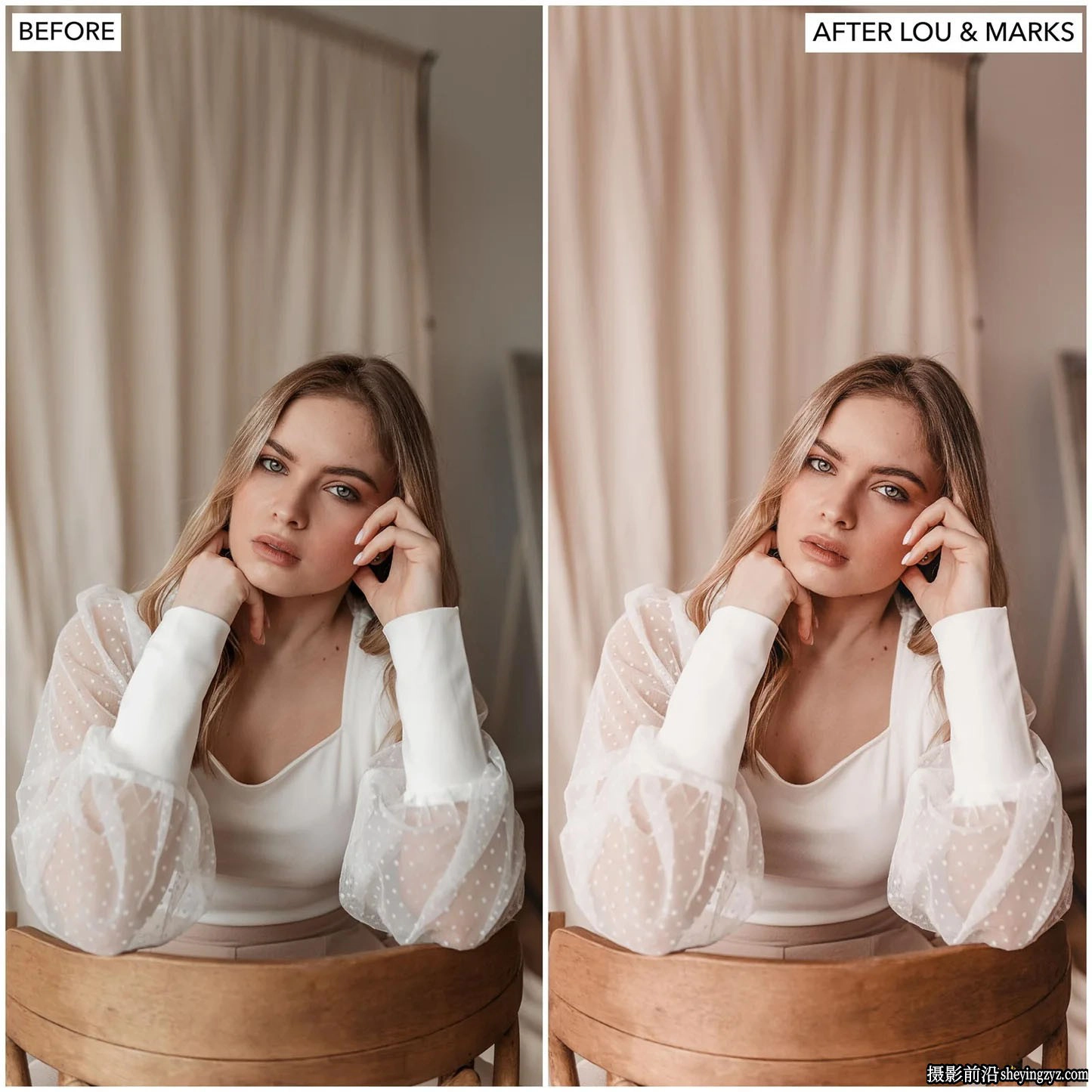 10种波西米亚奶油人像lr预设 LOUMARKS Creamy Boho Presets