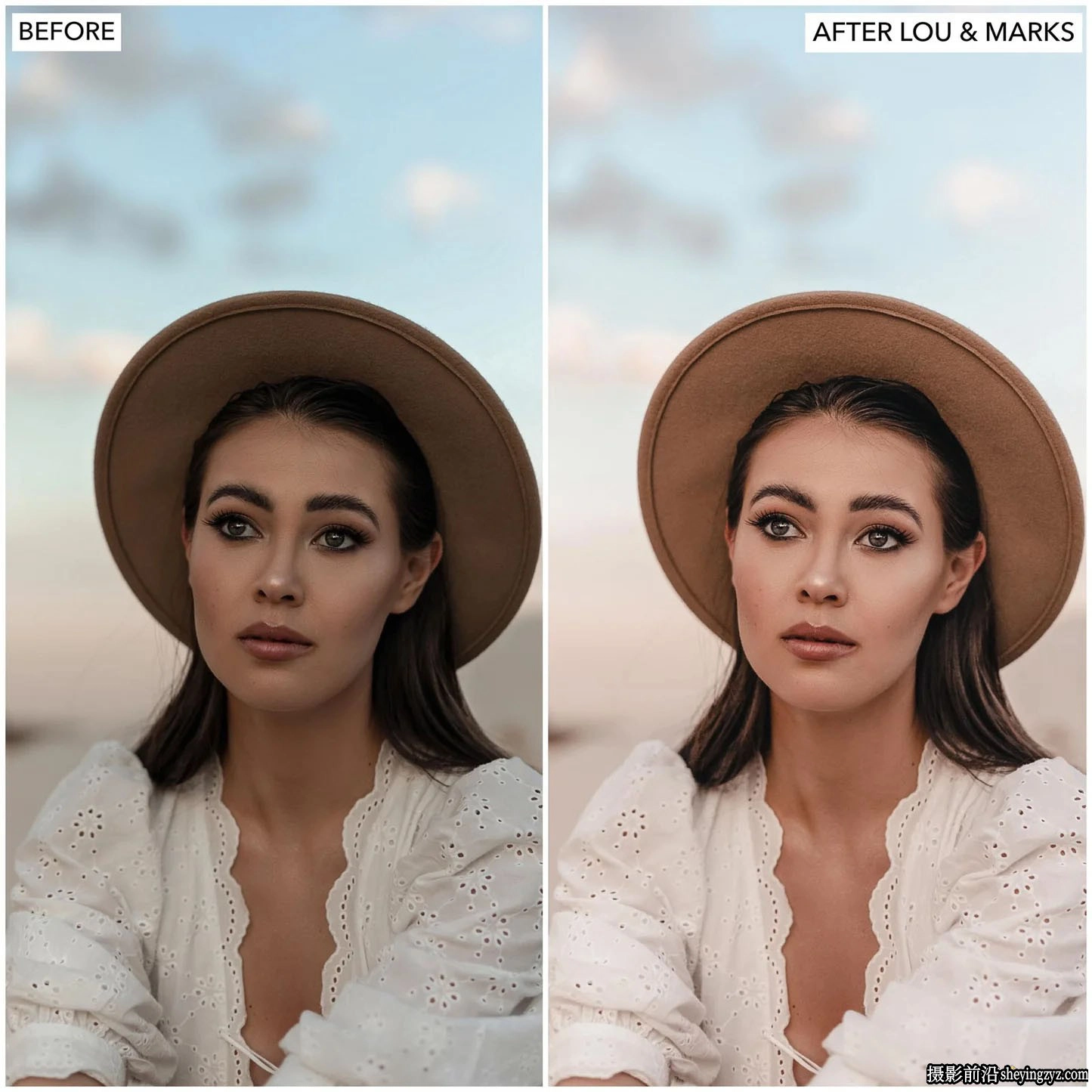 10种波西米亚奶油人像lr预设 LOUMARKS Creamy Boho Presets