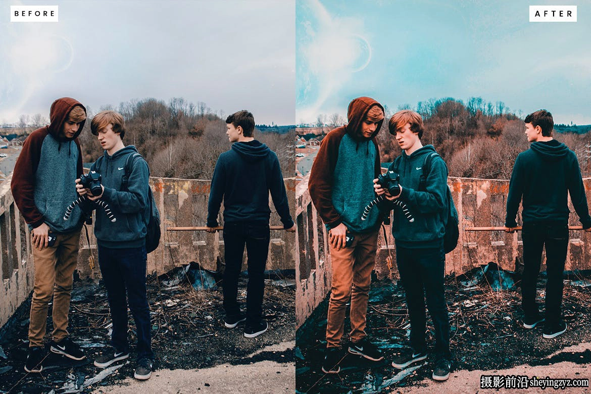 10种城市电影风光人像LR预设 Pastel Urban Lightroom Presets