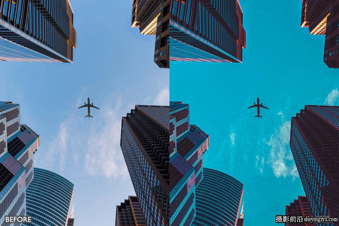 城市天空电影风光LR预设 City Sky Cinematic Landscape Presets