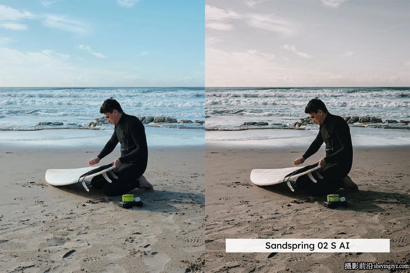 AI人工智能网红冲浪打卡LR预设LUT预设 Surf Tones Lightroom LUTs