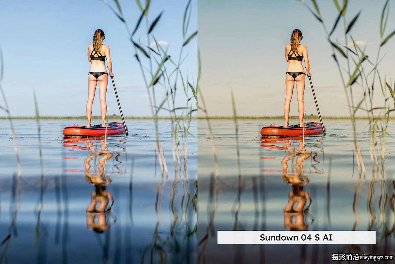 AI人工智能网红冲浪打卡LR预设LUT预设 Surf Tones Lightroom LUTs
