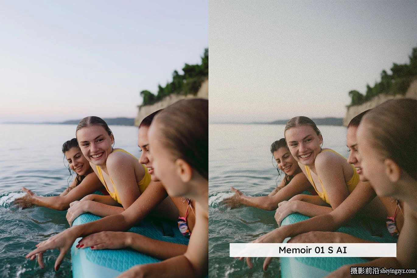 AI人工智能网红冲浪打卡LR预设LUT预设 Surf Tones Lightroom LUTs