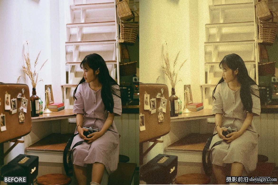 梦幻复古电影模拟LR预设 Vintage Retro Film Look Lightroom Preset