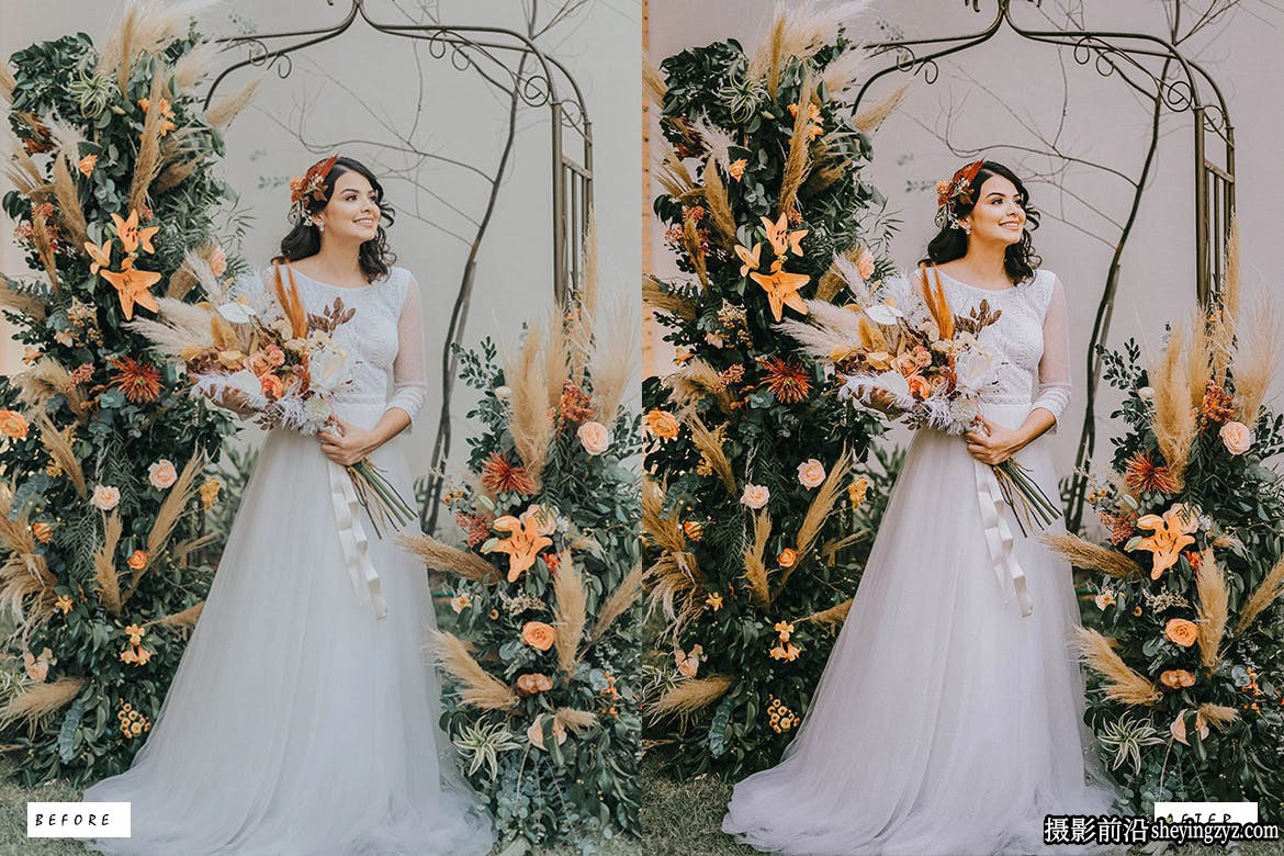 10种复古婚礼人像Lightroom预设 Retro Wedding Lightroom Presets