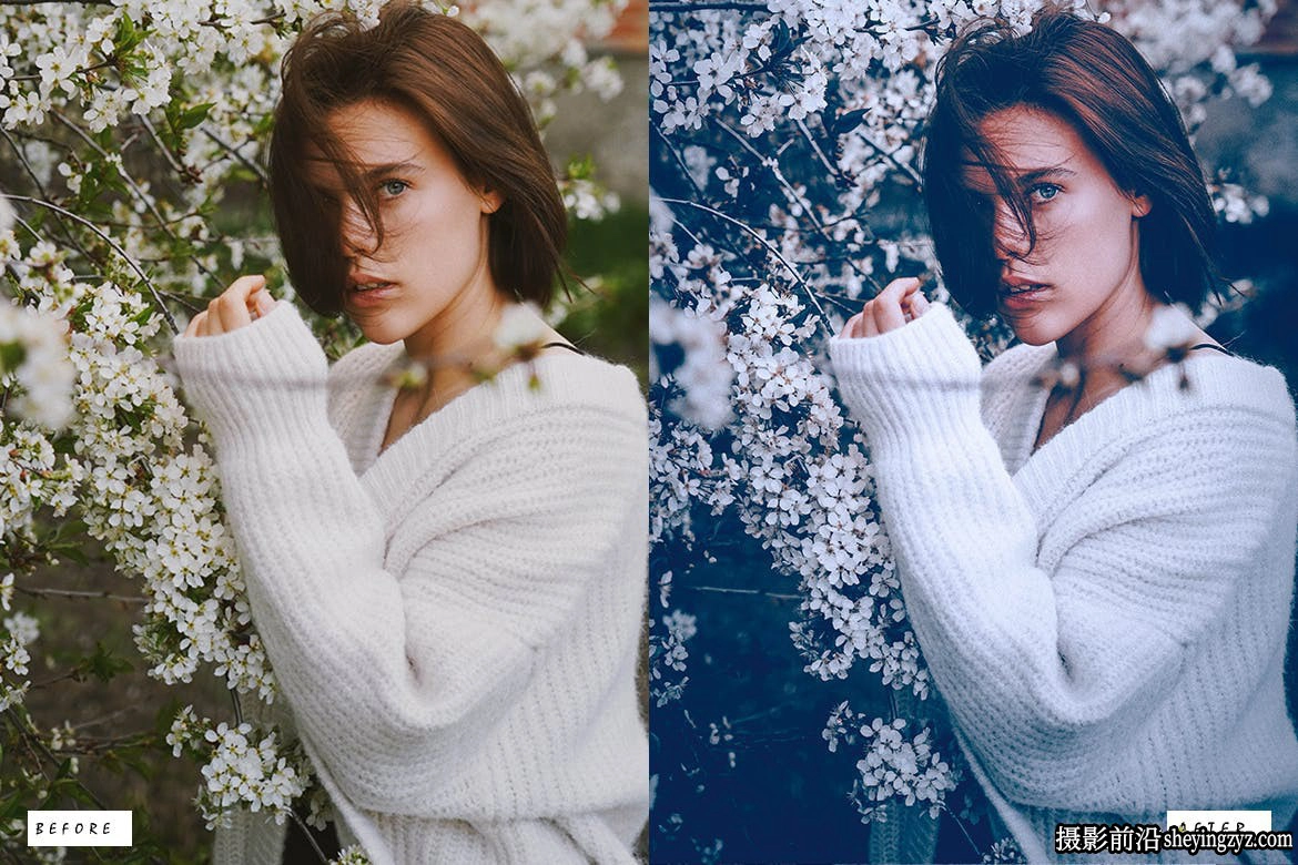 12种蓝调电影人像免费Lightroom预设 Blue @ Silve Lightroom Presets