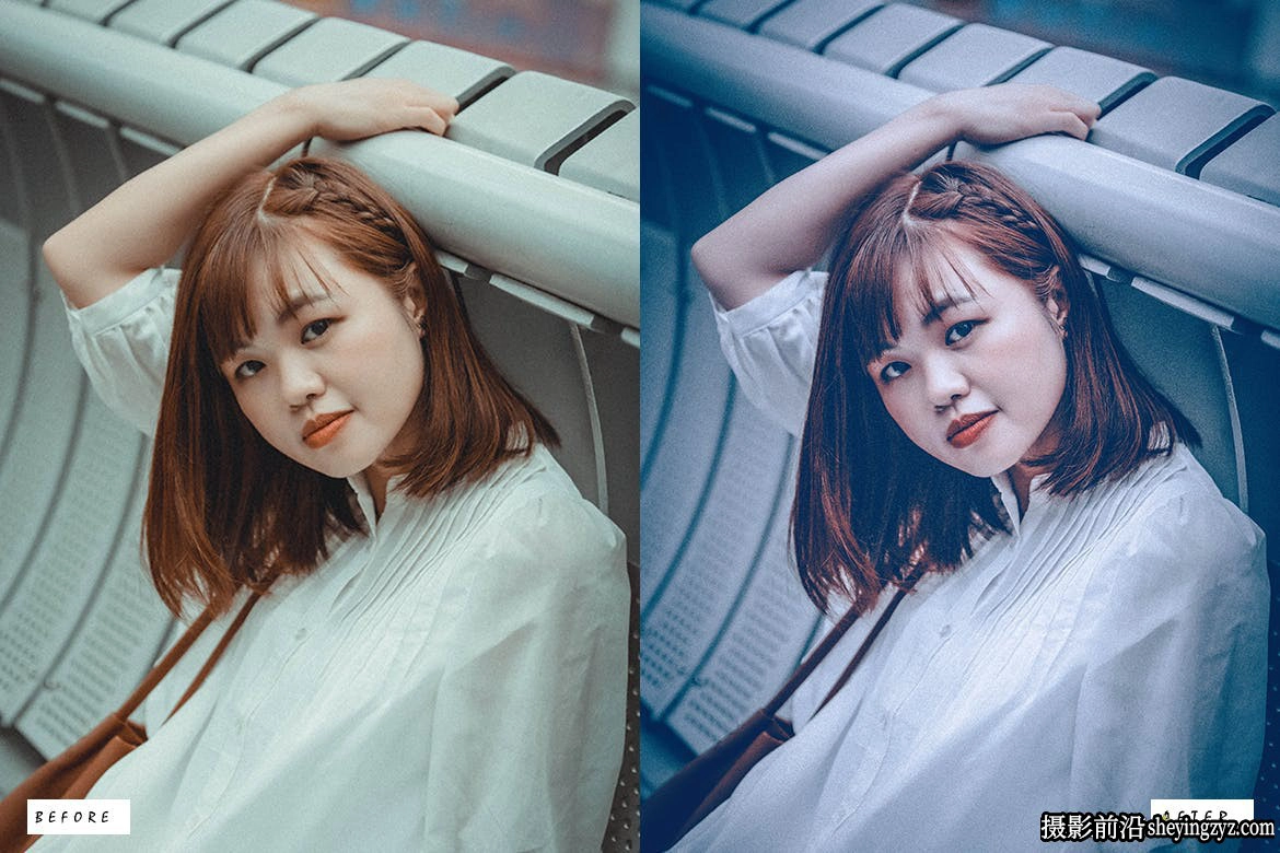 12种蓝调电影人像免费Lightroom预设 Blue @ Silve Lightroom Presets