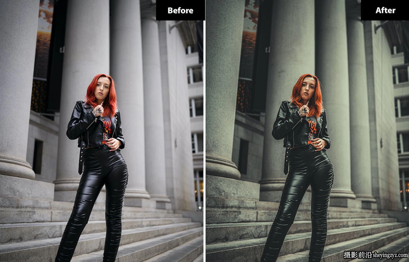 时尚街拍电影人像lr预设/手机预设 Dark shoot Lightroom Presets