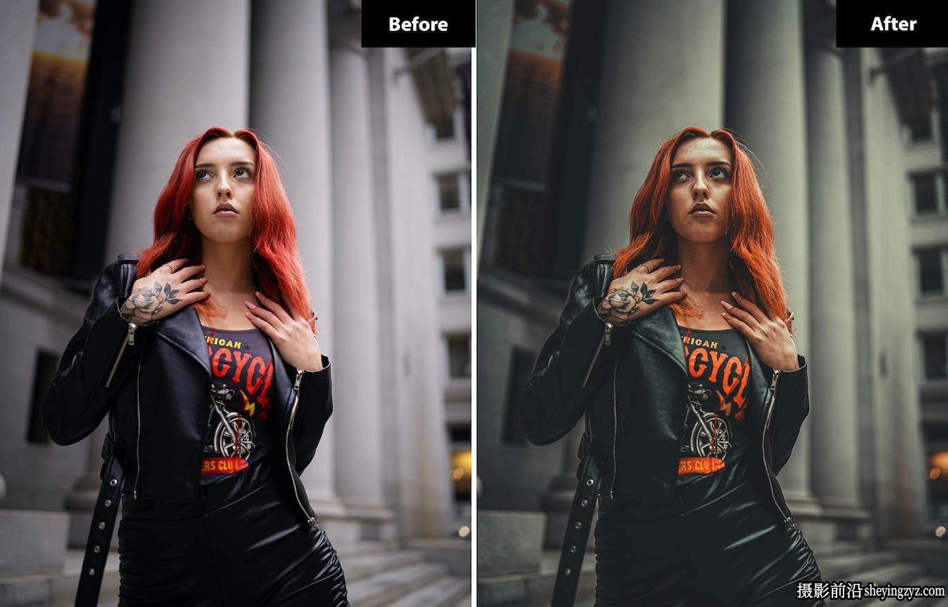 时尚街拍电影人像lr预设/手机预设 Dark shoot Lightroom Presets