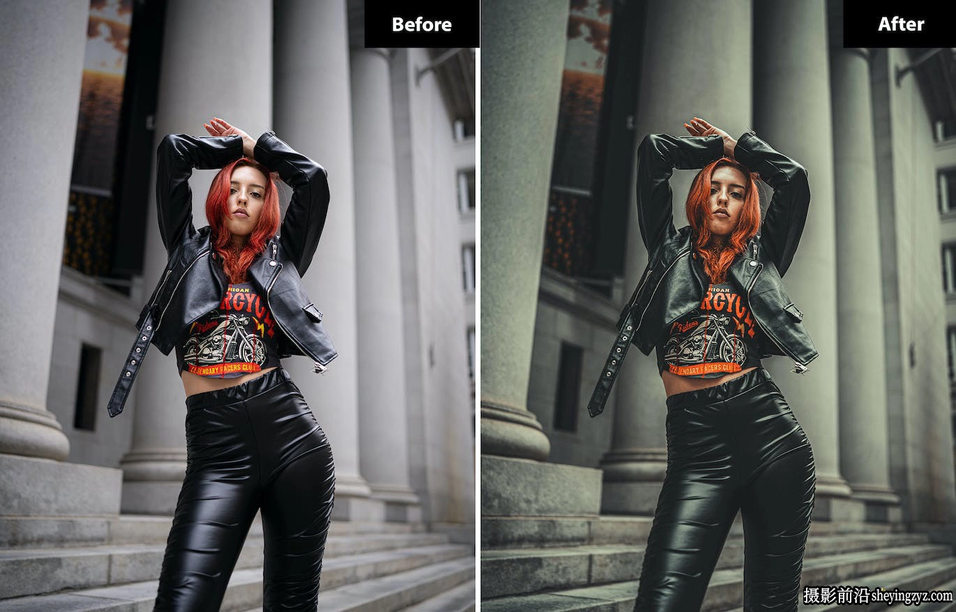 时尚街拍电影人像lr预设/手机预设 Dark shoot Lightroom Presets