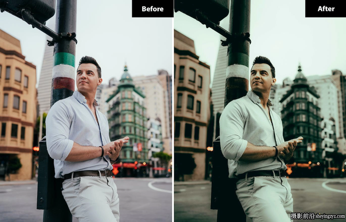 街拍电影人像LR预设及手机lr预设 Clean Sky Lightroom Presets