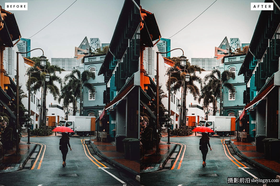橙绿色电影风光Lightroom预设 Teal Orange Lightroom Presets