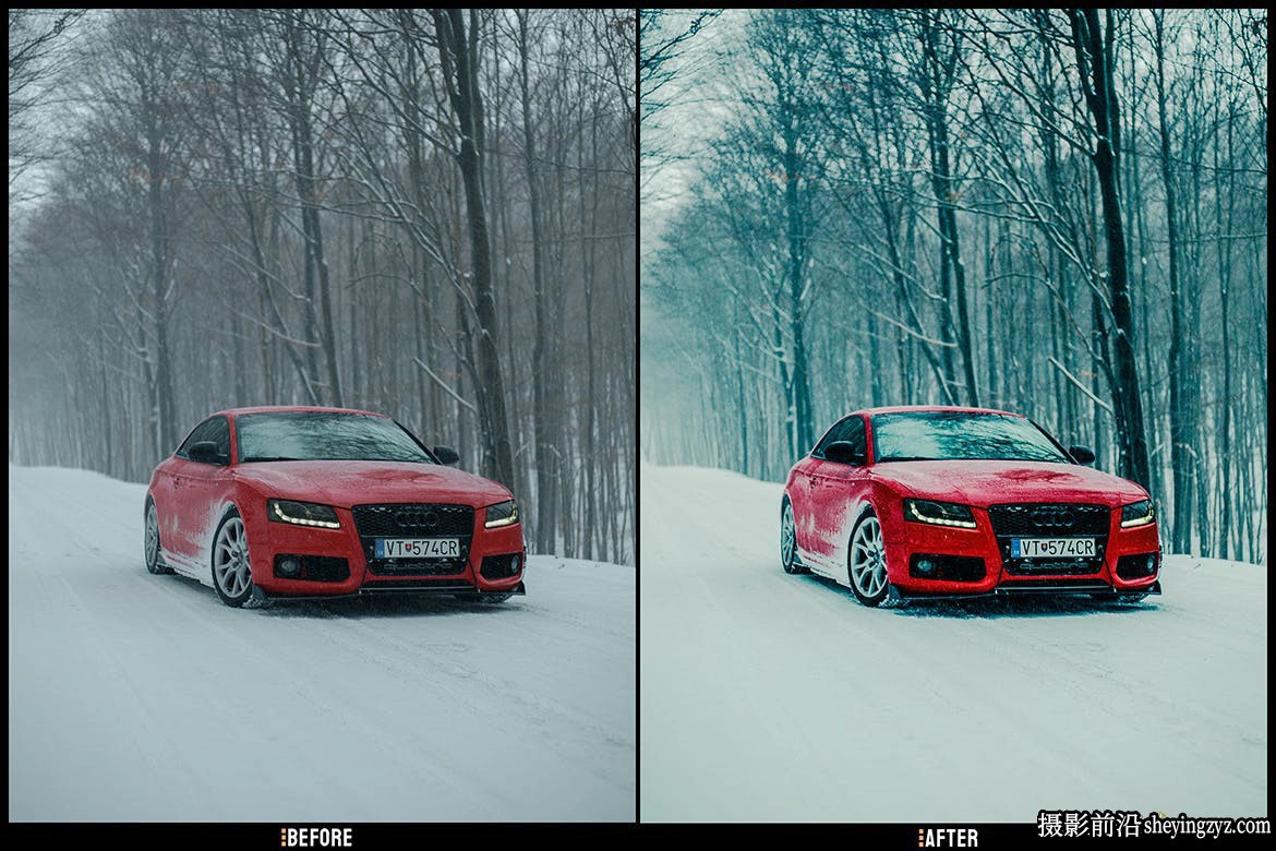 汽车摄影后期调色免费Lightroom预设 Cars - Desktop and Mobile Presets