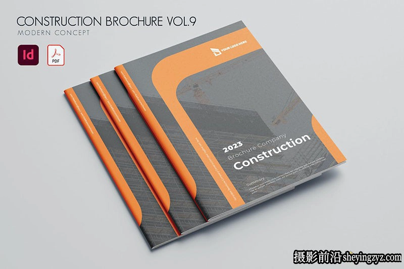 建筑施工手册InDesign模板 Vol.9