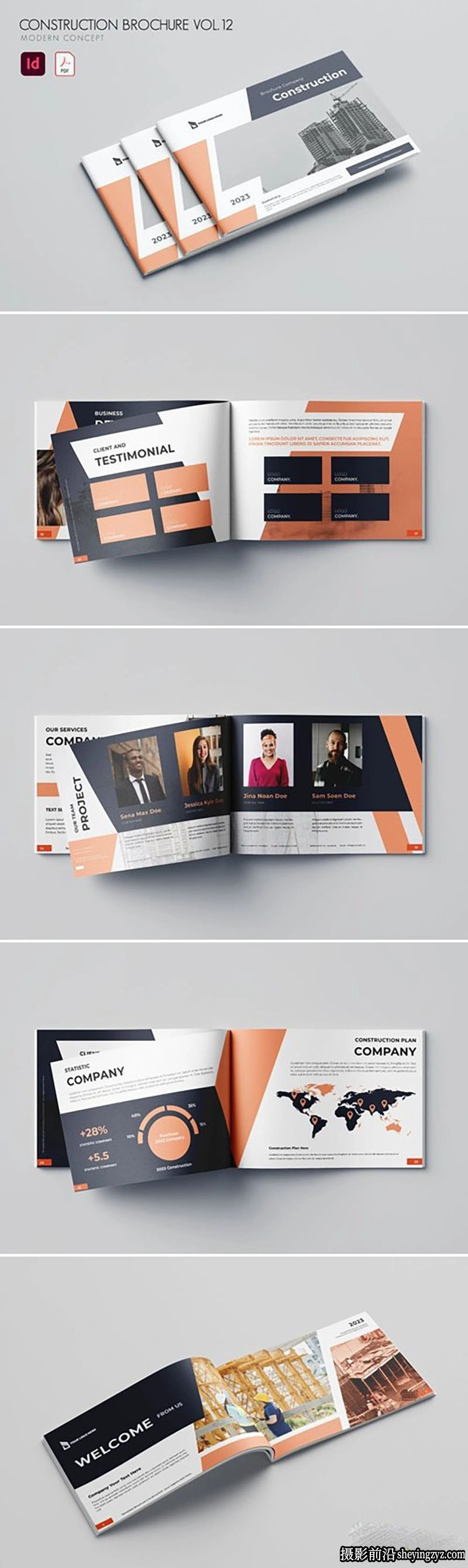 建筑施工手册InDesign模板 Vol.12