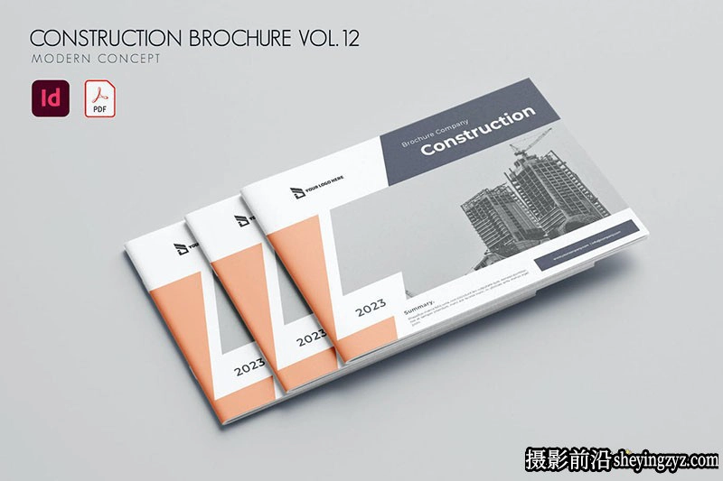 建筑施工手册InDesign模板 Vol.12